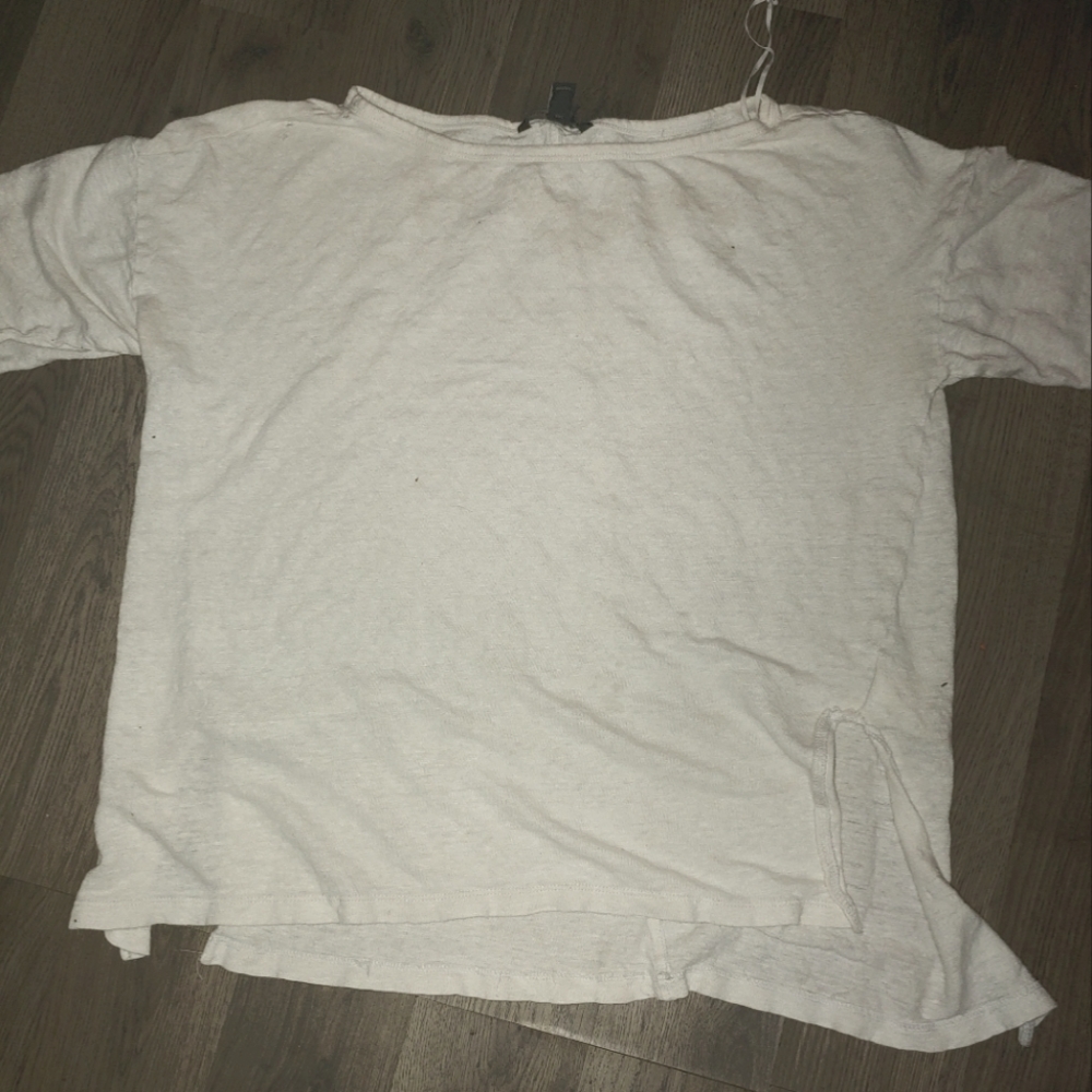 Banana republicWhite flowy blouse.